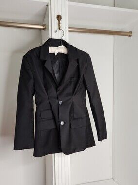 Shady Lady Black Classic Women's Blazer New Without Tags